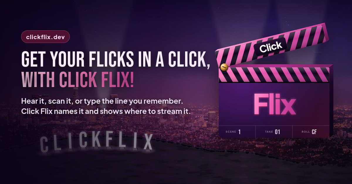 Click Flix — name that movie in one tap